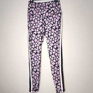 Zelos Impact Floral Printed High Waisted Leggings large